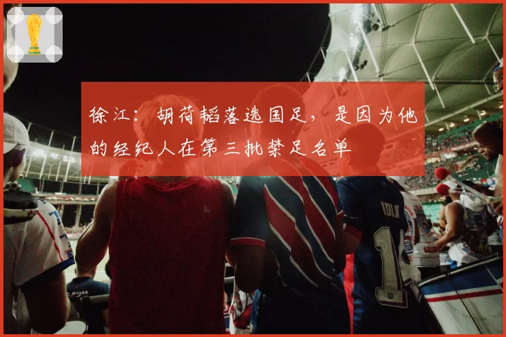 徐江：胡荷韬落选国足，是因为他的经纪人在第三批禁足名单